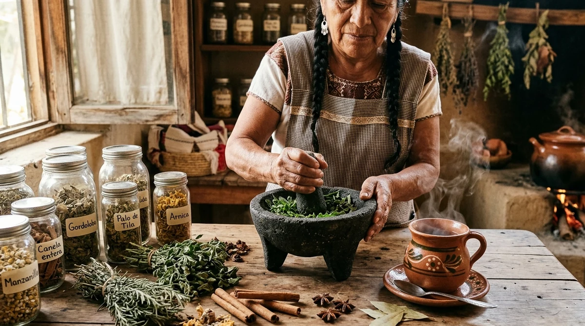 Preparación tradicional de Cuachalalate