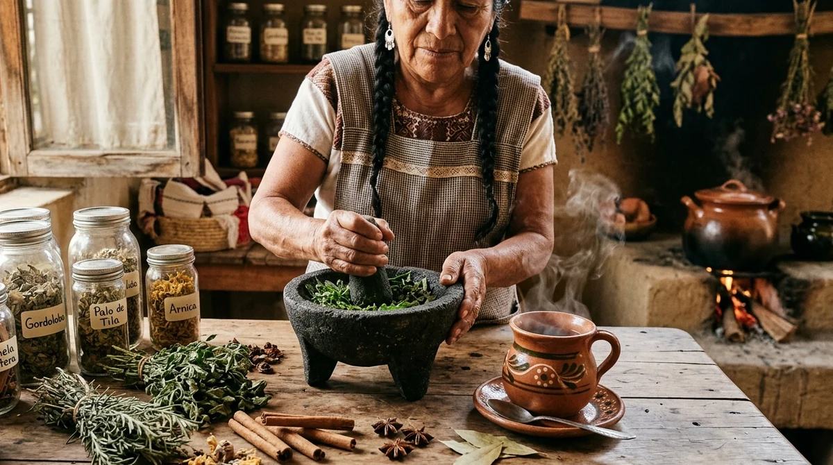 Preparación tradicional de Gordolobo