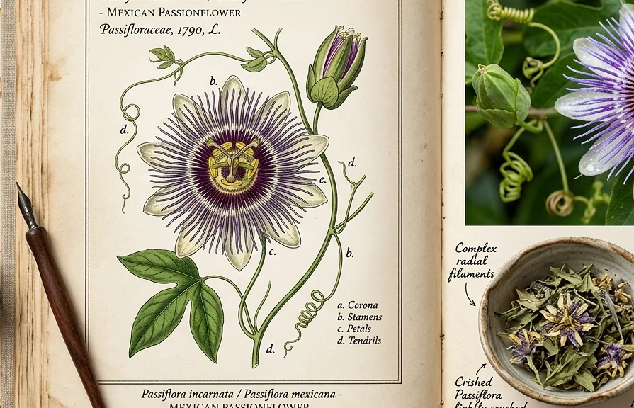 Morfología de Pasiflora